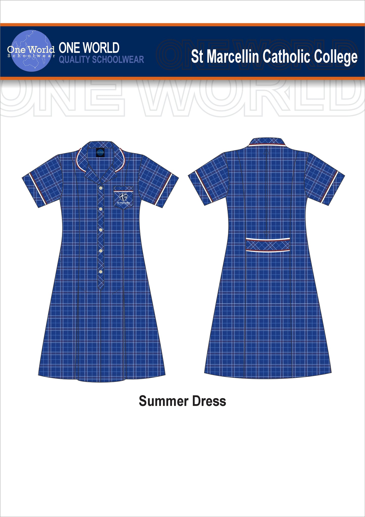 Summer Dress - Embroidered Logo