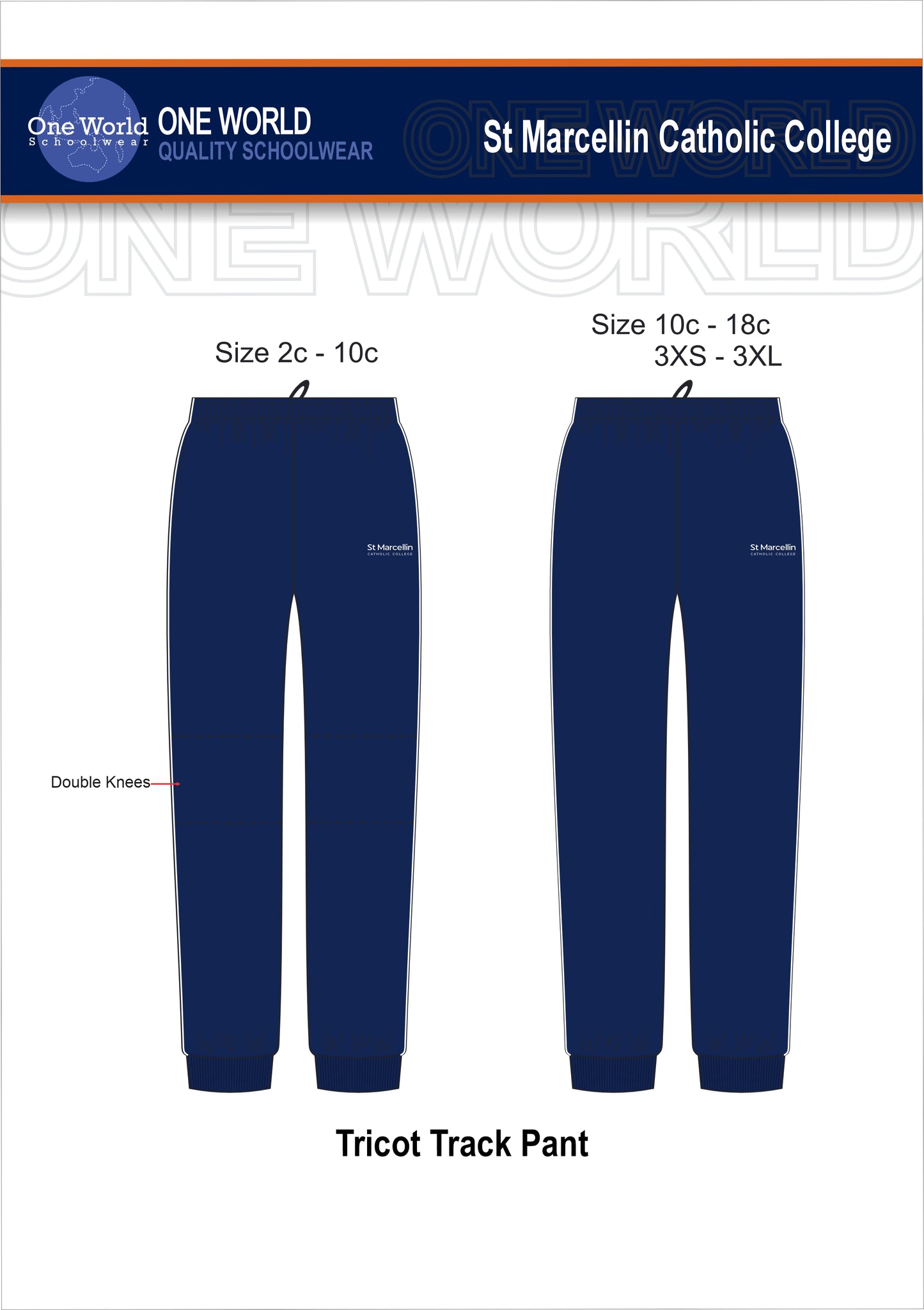 Track Pant with Emb. Logo