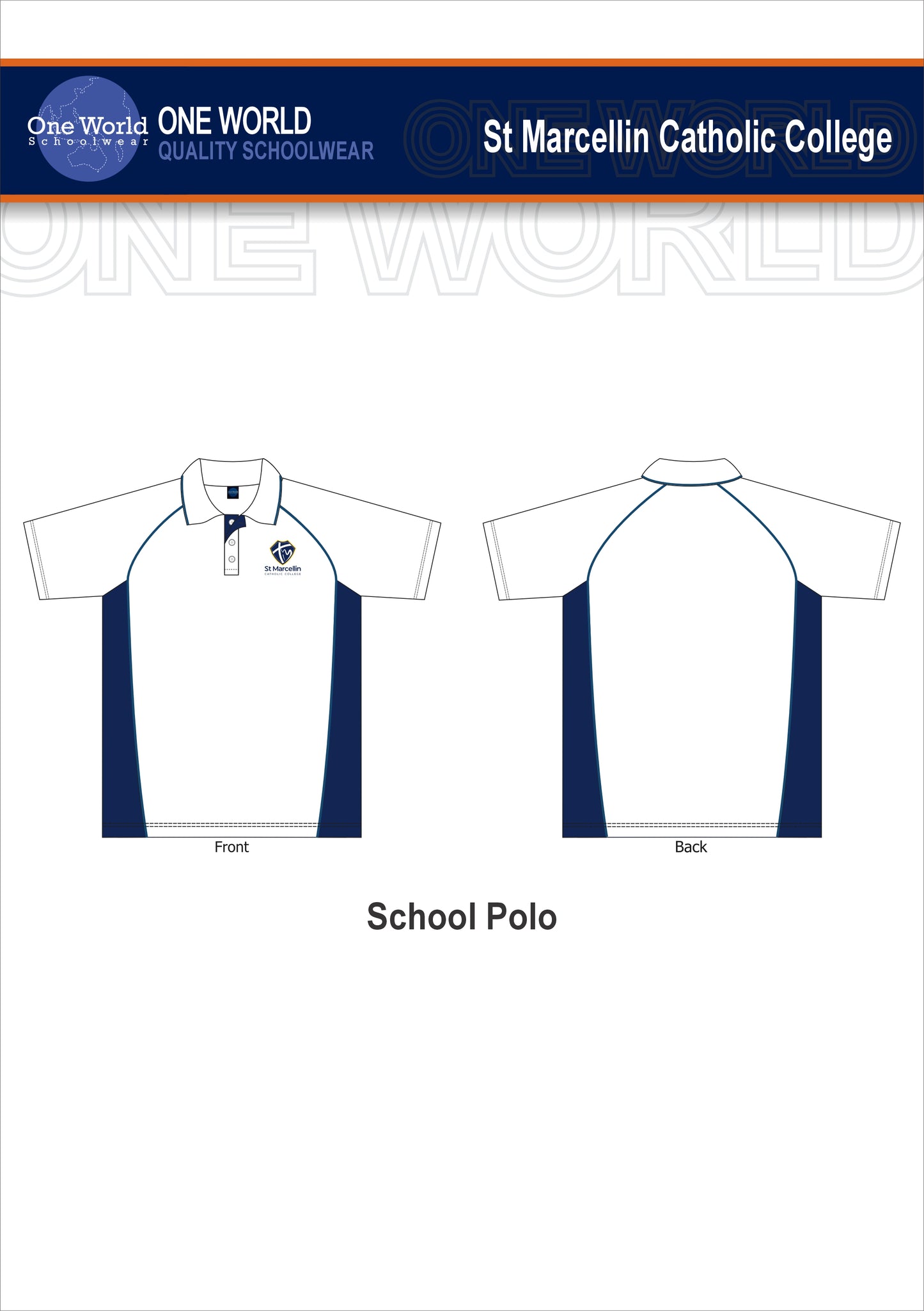 St Marcellin School Polo