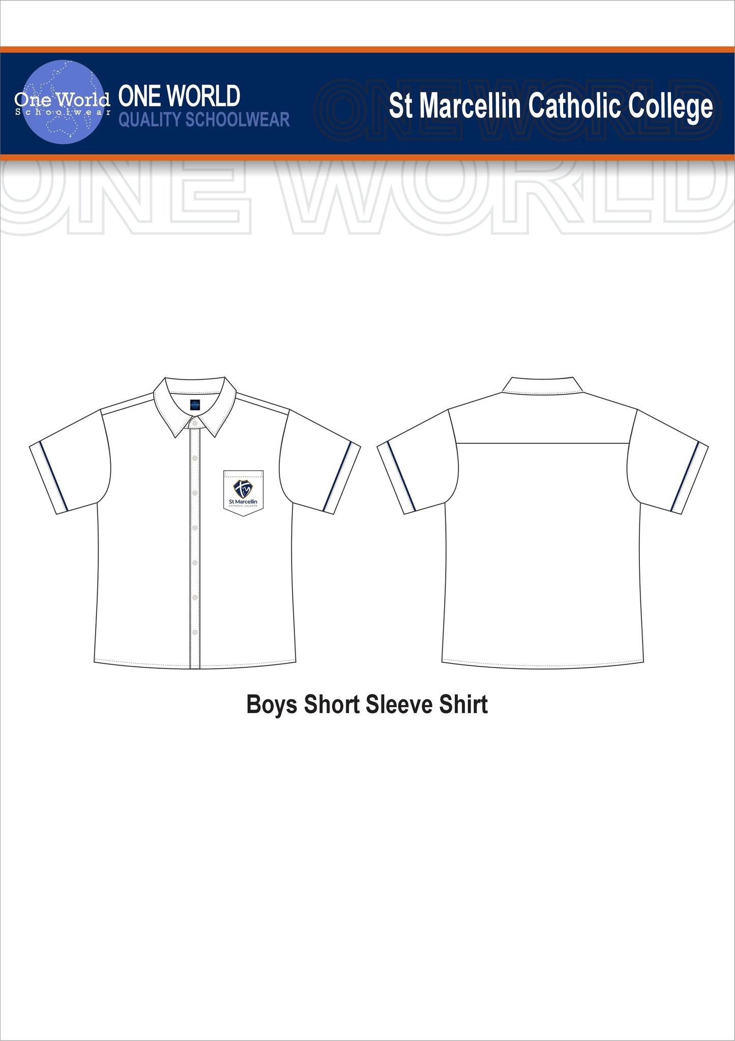 College Shirt - Embroidered Logo