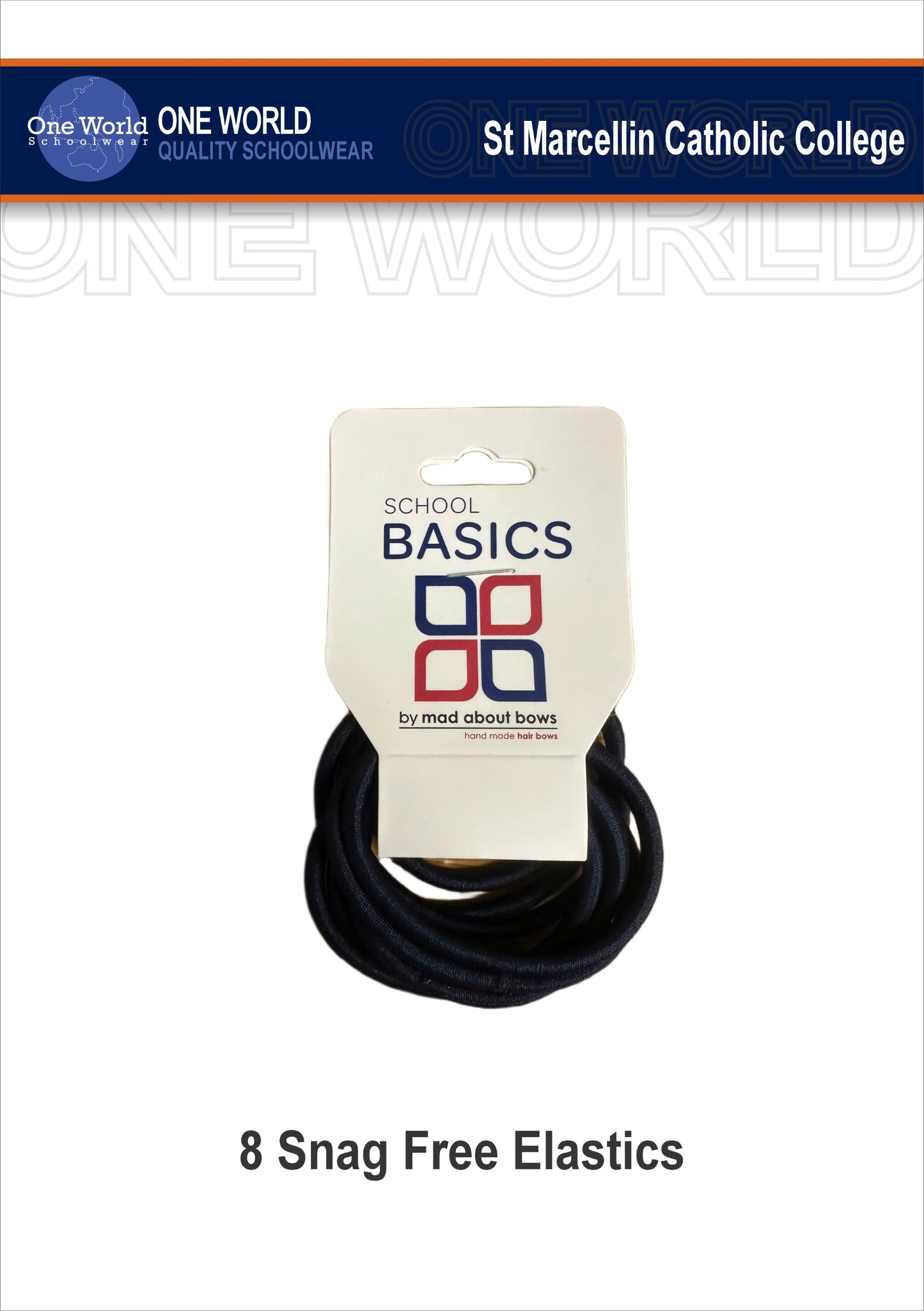 Hair items - 8 Snag Free Elastics