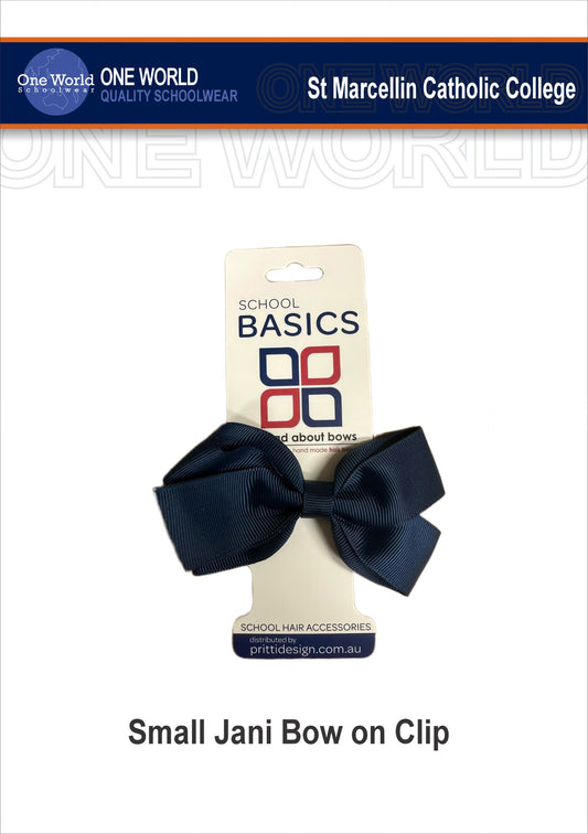 Hair items - Small Jani bow on Clip